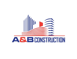 A & B Construction logo design by asmodai
