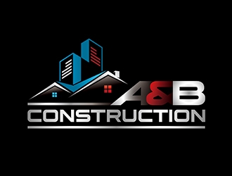 A & B Construction logo design by Project48