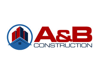 A & B Construction logo design by kunejo