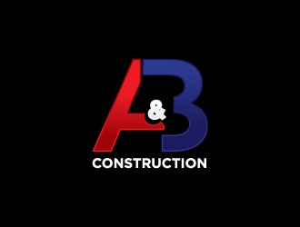 A & B Construction logo design by thebutcher