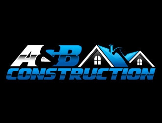 A & B Construction logo design by daywalker