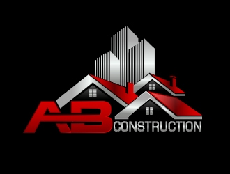 A & B Construction logo design by art-design