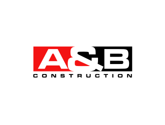 A & B Construction logo design by Barkah