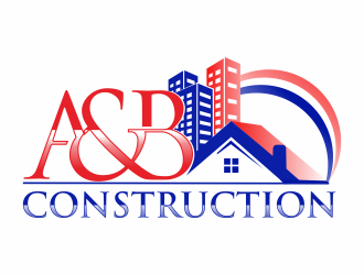 A & B Construction logo design by Mahrein