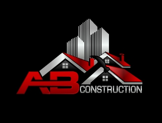 A & B Construction logo design by art-design