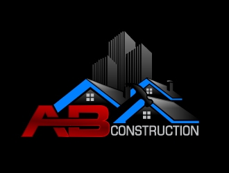 A & B Construction logo design by art-design