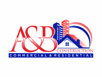 A & B Construction logo design by Mahrein