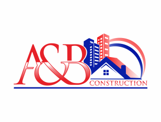 A & B Construction logo design by Mahrein