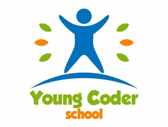 Young Coder School logo design by artantic