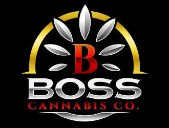 BOSS Cannabis Co. logo design by design_brush