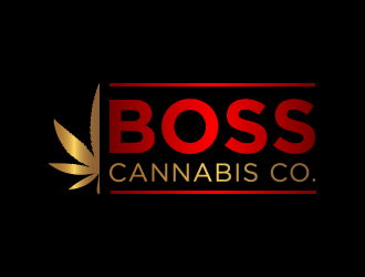 BOSS Cannabis Co. logo design by denfransko