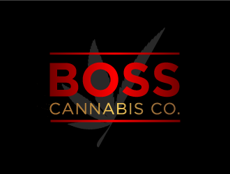 BOSS Cannabis Co. logo design by denfransko