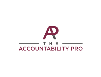 The Accountability Pro (with my name Tiffany Robinson as an added element that can be added or removed) logo design by asyqh