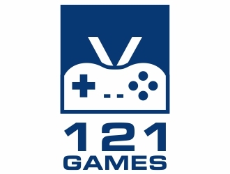 121Games logo design by artantic