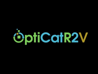 OptiCat R2V logo design by shravya