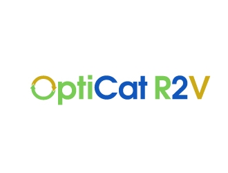 OptiCat R2V logo design by shravya