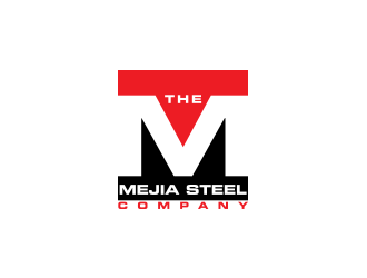 The Mejia Steel Company logo design by Inlogoz