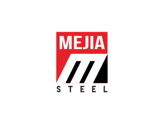 The Mejia Steel Company logo design by AisRafa