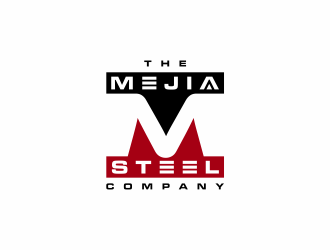 The Mejia Steel Company logo design by ammad