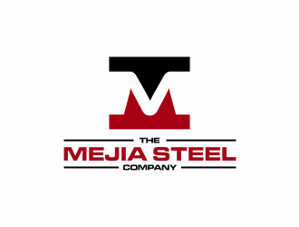 The Mejia Steel Company logo design by ammad