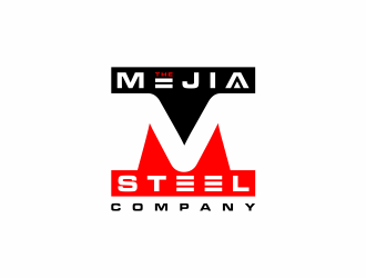 The Mejia Steel Company logo design by ammad
