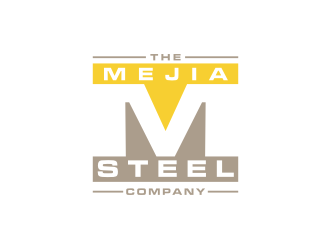The Mejia Steel Company logo design by Franky.