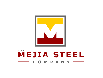 The Mejia Steel Company logo design by SOLARFLARE