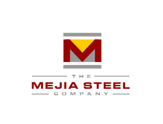 The Mejia Steel Company logo design by SOLARFLARE