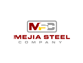 The Mejia Steel Company logo design by SOLARFLARE