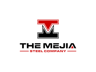 The Mejia Steel Company logo design by alby