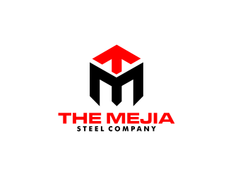 The Mejia Steel Company logo design by perf8symmetry