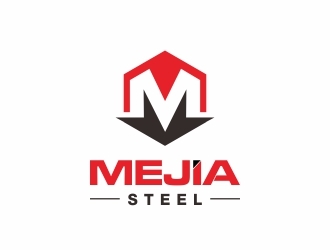 The Mejia Steel Company logo design by langitBiru