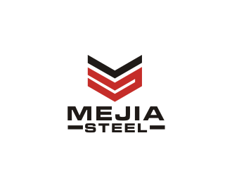 The Mejia Steel Company logo design by BintangDesign