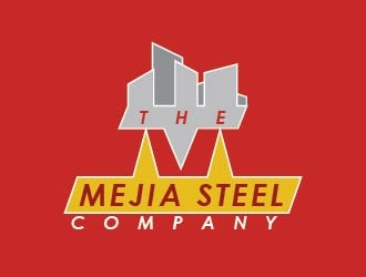The Mejia Steel Company logo design by bcendet