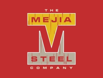The Mejia Steel Company logo design by berkahnenen