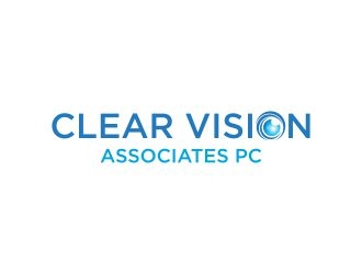 Clear Vision Associates PC logo design by N3V4