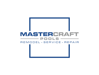 MasterCraft Pools logo design by ndaru
