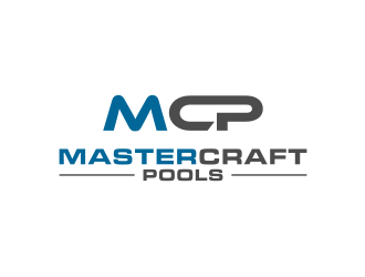 MasterCraft Pools logo design by logitec