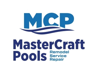 MasterCraft Pools logo design by Royan