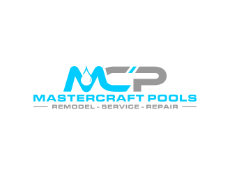 MasterCraft Pools logo design by checx