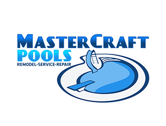 MasterCraft Pools logo design by Optimus