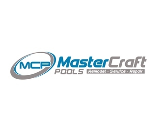MasterCraft Pools logo design by bougalla005