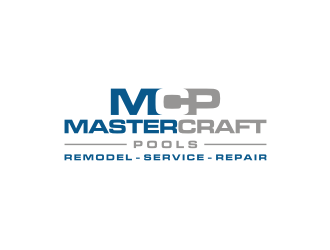 MasterCraft Pools logo design by vostre