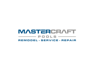MasterCraft Pools logo design by vostre