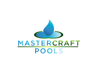 MasterCraft Pools logo design by febri