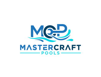 MasterCraft Pools logo design by Andri