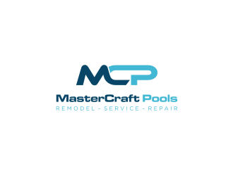 MasterCraft Pools logo design by Susanti
