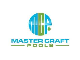 MasterCraft Pools logo design by tejo
