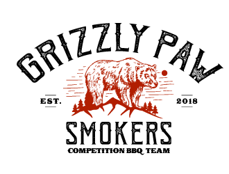 Grizzly Paw Smokers logo design by Ultimatum