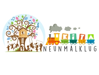KITA neunmalklug logo design by Suvendu